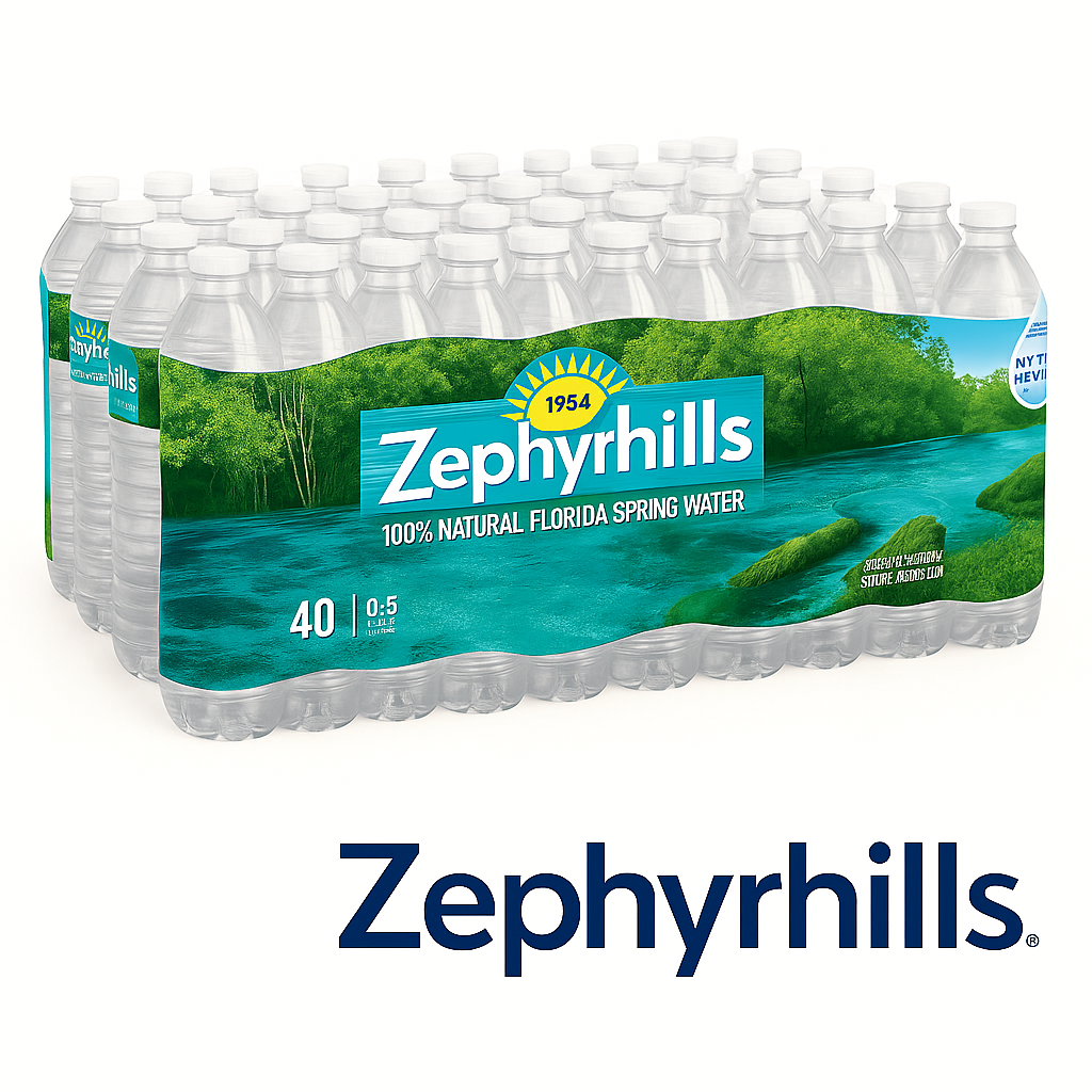 Zephyrhills Water 40-Pack - STILL (16.9 fl oz)