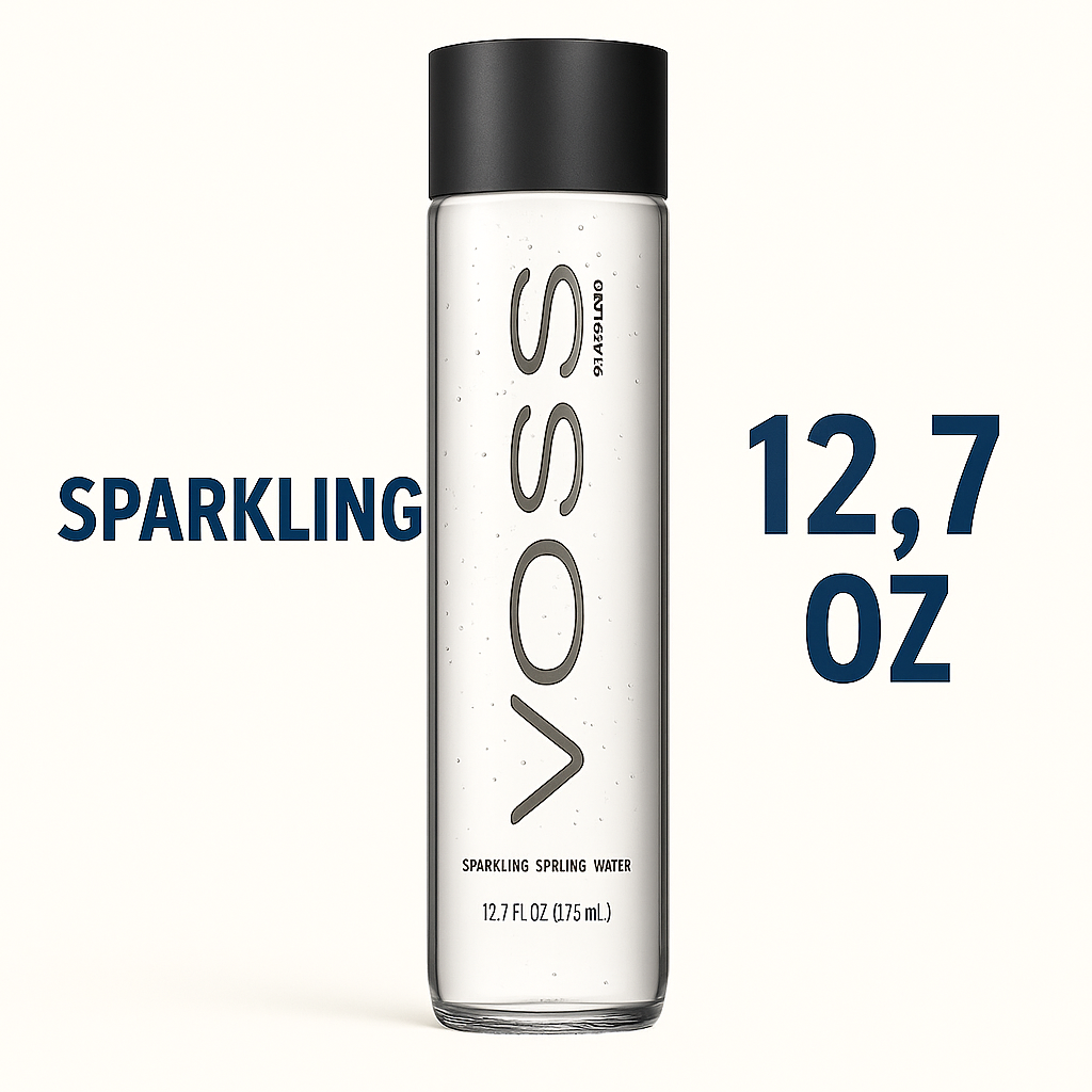Voss Water 12-Pack - SPARKLING (12.7 fl oz)
