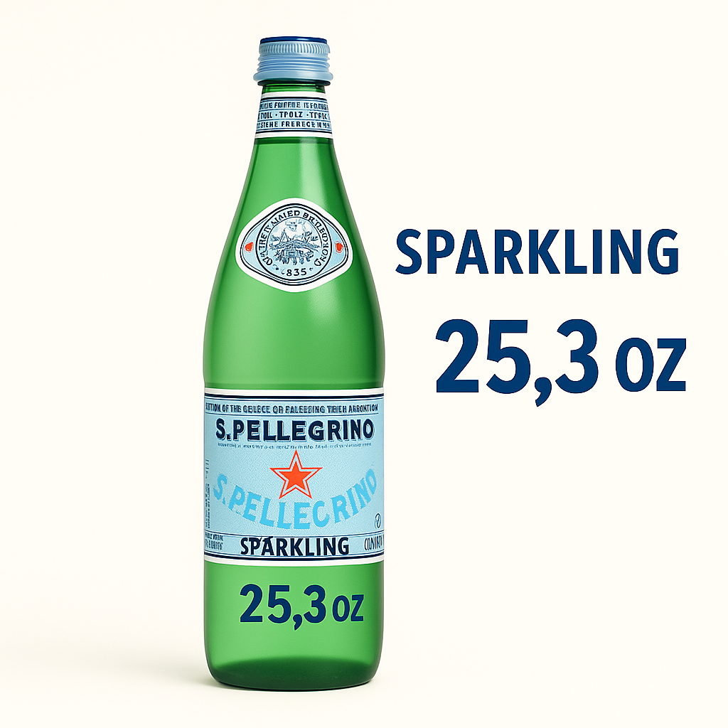 Pellegrino Luxury Water - SPARKLING (25,3 fl oz)