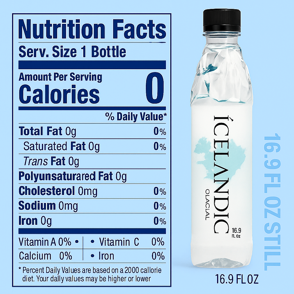 Icelandic Luxury Water - STILL (16.9 fl oz)
