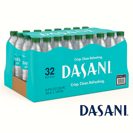 Dasani Water 32-Pack - STILL (16.9 fl oz)