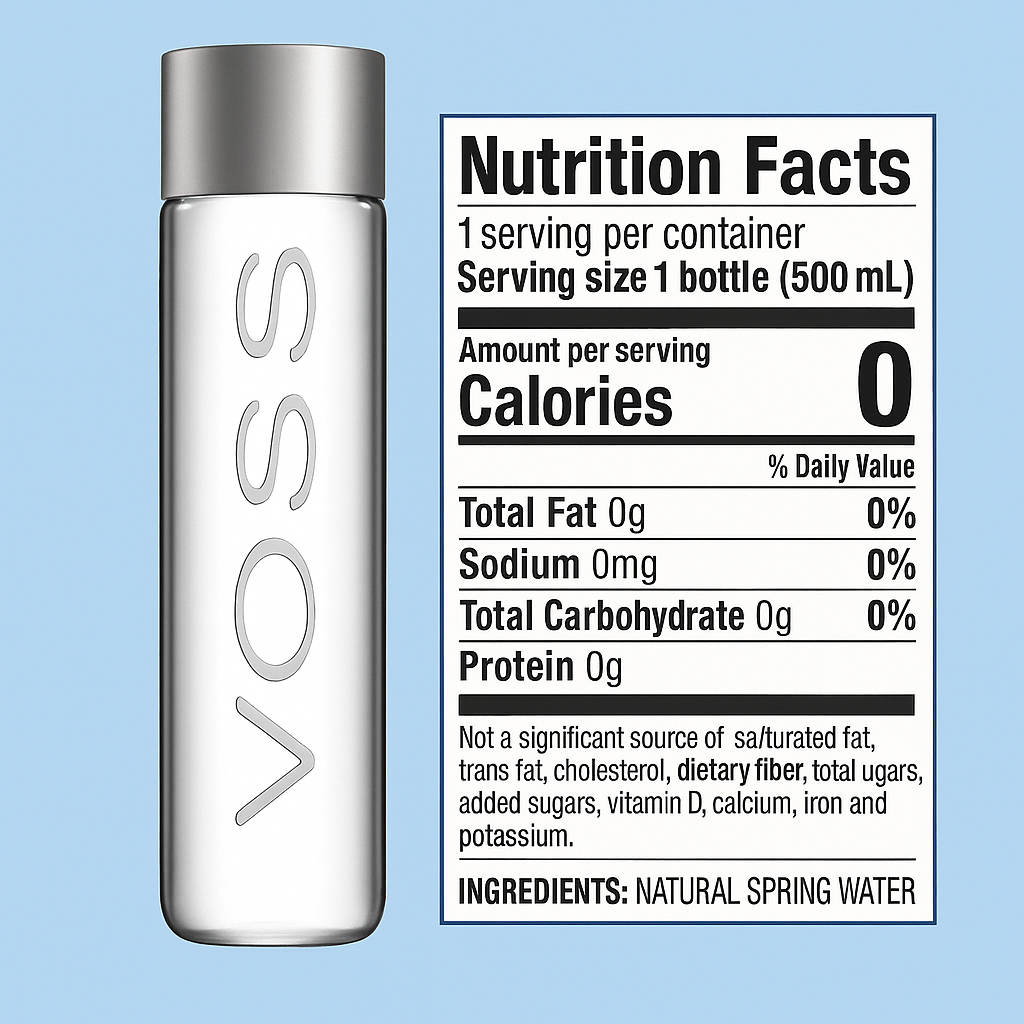 Voss Water 24-Pack - STILL (16.9 fl oz)