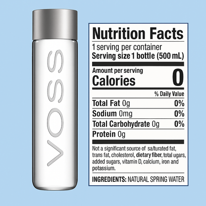 Voss Water 24-Pack - STILL (16.9 fl oz)