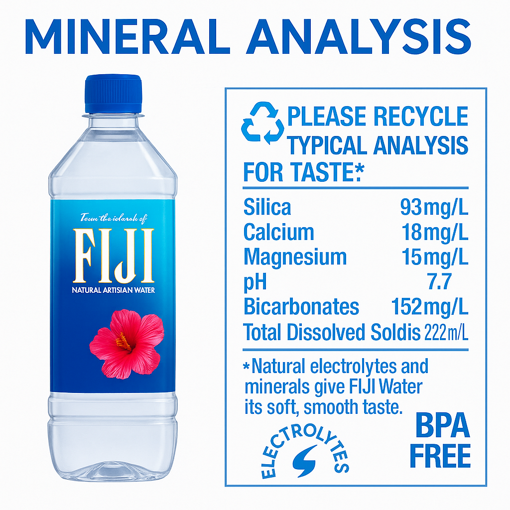 Fiji Luxury Water - STILL (50.7 fl oz)