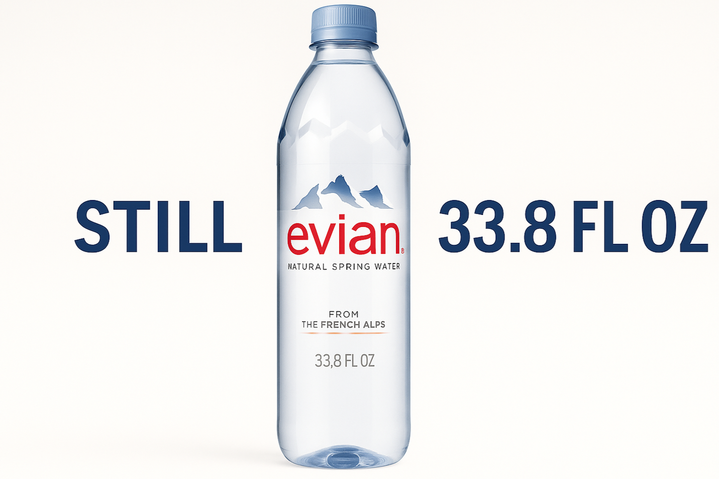 Evian Luxury Water - STILL (33.8 fl oz)