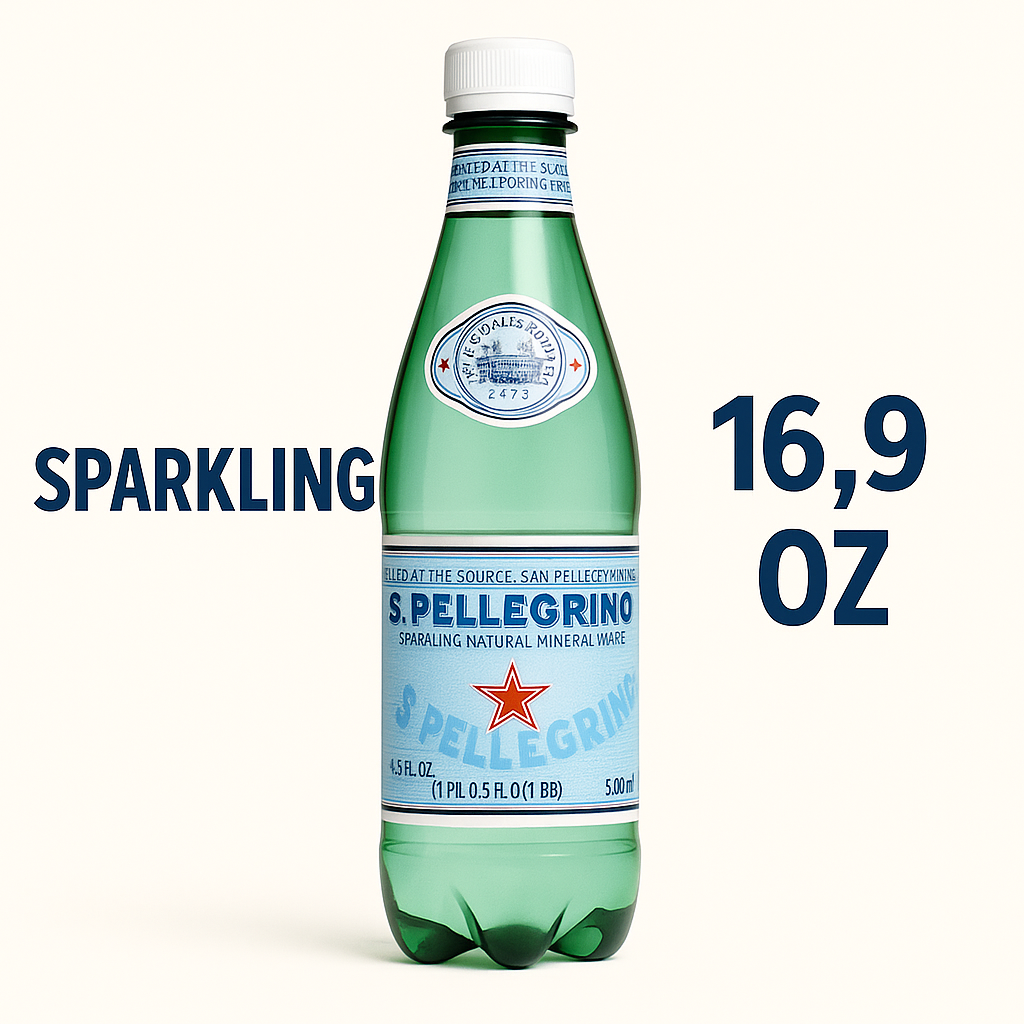 Pellegrino Luxury Water - SPARKLING (16.9 fl oz)