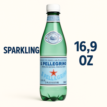 Pellegrino Luxury Water - SPARKLING (16.9 fl oz)