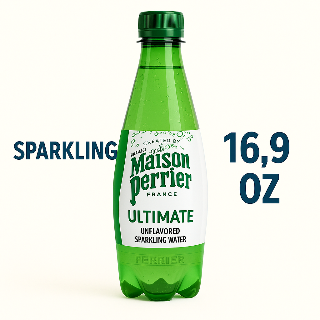 Perrier Ultimate Luxury Water - SPARKLING (16.9 fl oz)