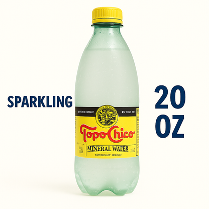 Topo Chico Luxury Water - SPARKLING (20 fl oz)