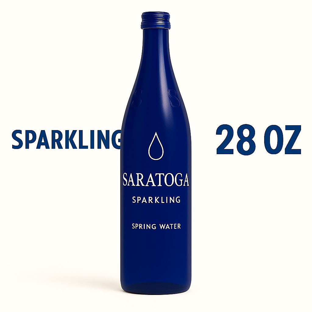 Saratoga Luxury Water - SPARKLING (28 fl oz)