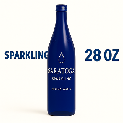 Saratoga Luxury Water - SPARKLING (28 fl oz)
