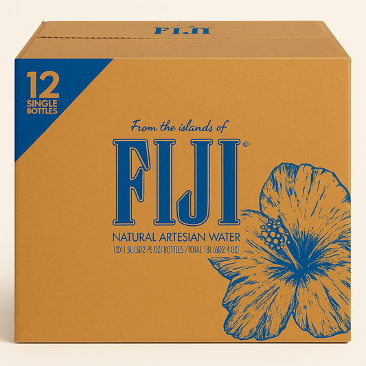 Fiji Water 12-Pack - STILL (50.7 fl oz)