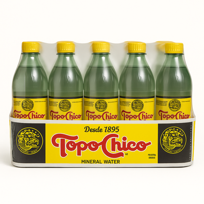 Topo Chico Water 24-Pack - SPARKLING (20 fl oz)
