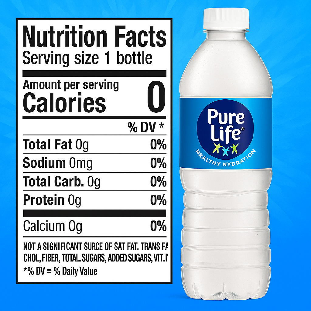 Pure Life Water 40-Pack - STILL (16.9 fl oz)