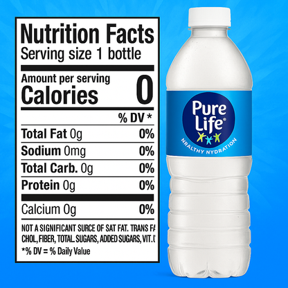 Pure Life Water 40-Pack - STILL (16.9 fl oz)