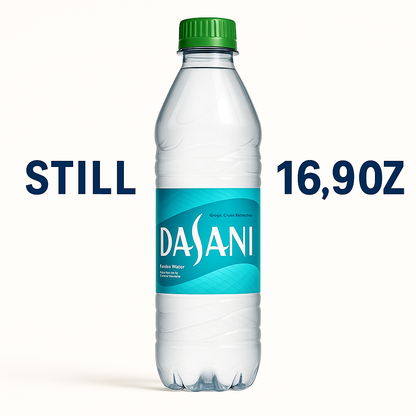Dasani Water 32-Pack - STILL (16.9 fl oz)
